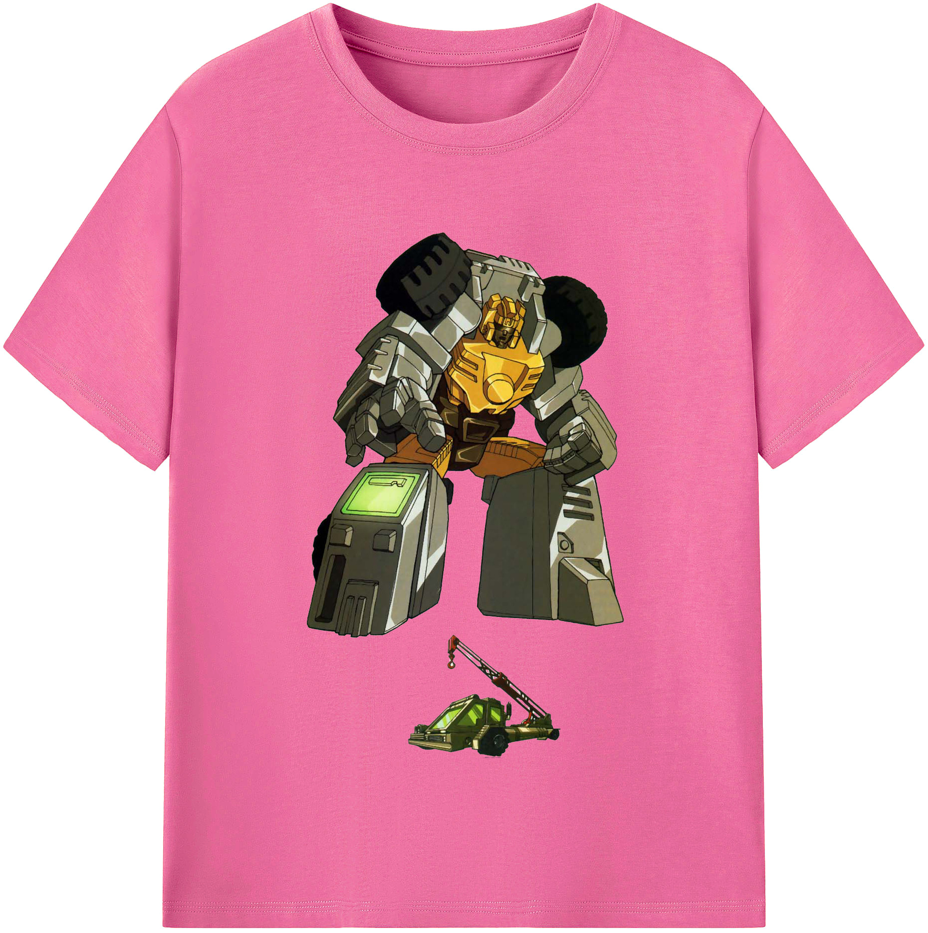 （画像用）  レディースカジュアルプリントTシャツ（綿100％）